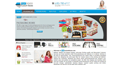 Desktop Screenshot of printcustomboxes.com